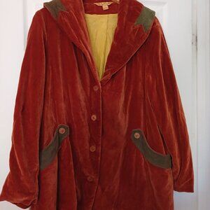 Vintage April Cornell XXL Coat Velvet